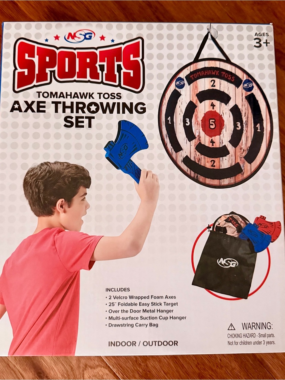 🆕 Kids’ Sports Tomahawk Toss Axe Throwing